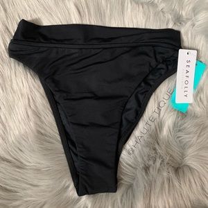 Seafolly Active Hi Rise Bikini Bottom